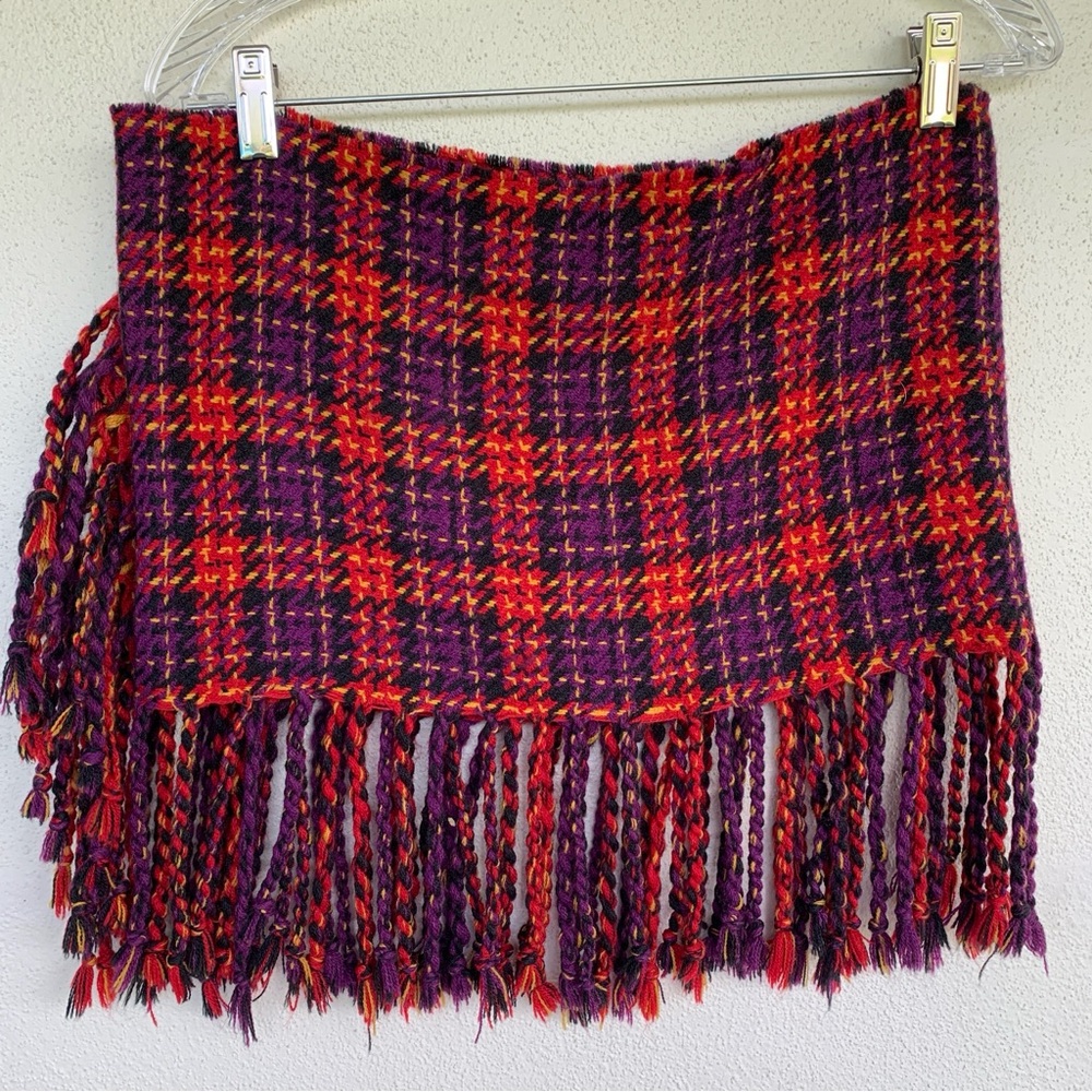 Pretty multi colored scarf.